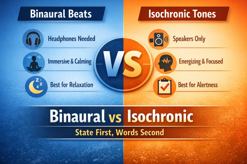 comparison of binaural beats and isochronic tones for brainwave entrainment